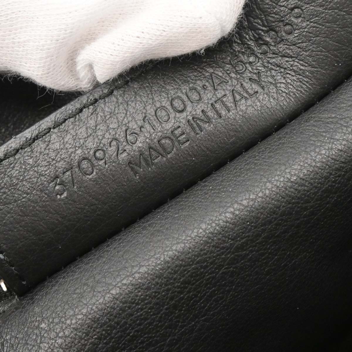 Balenciaga Black Calfskin Papier A6 Tote Shoulder Bag