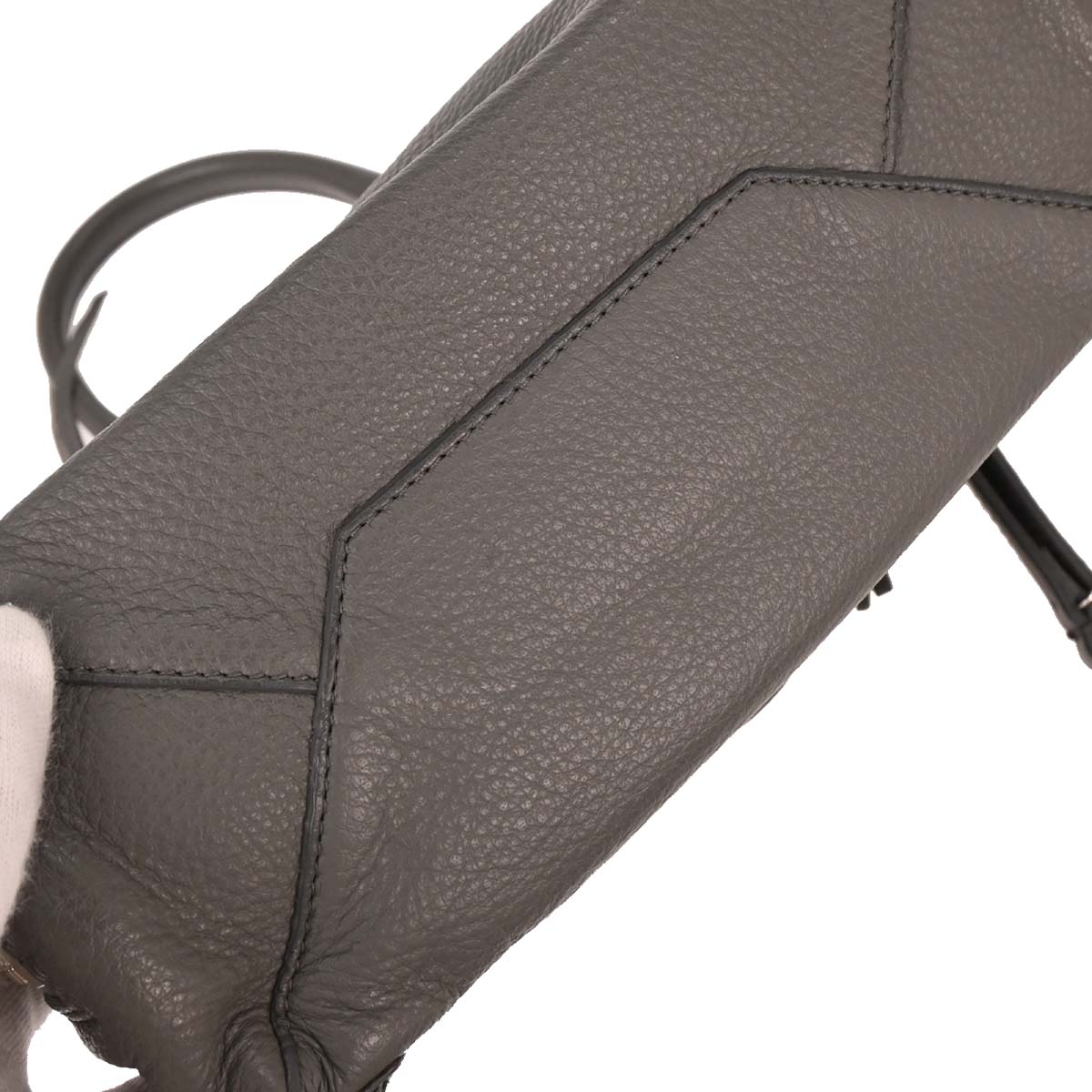 Balenciaga Gray Calfskin Papier 2way Shoulder Handbag