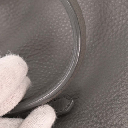 Balenciaga Gray Calfskin Papier 2way Shoulder Handbag