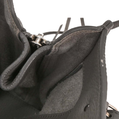 Balenciaga Gray Calfskin Papier 2way Shoulder Handbag