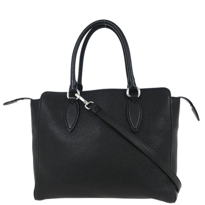 Prada Black 2way Shoulder Tote Handbag