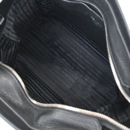 Prada Black 2way Shoulder Tote Handbag