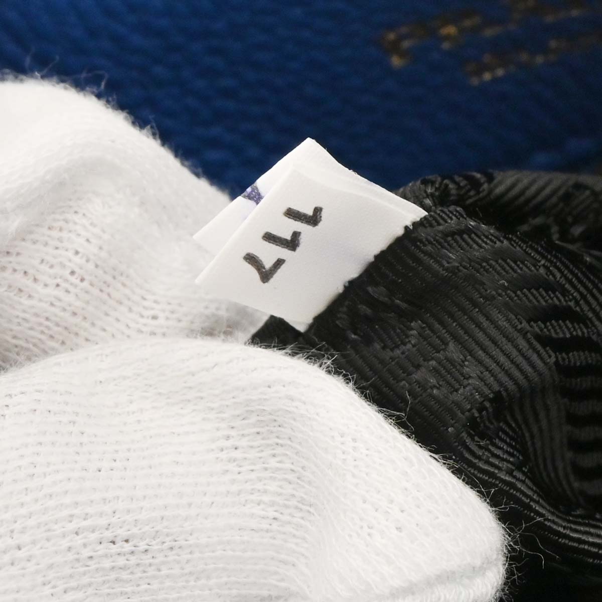 Prada Blue 2way Shoulder Handbag