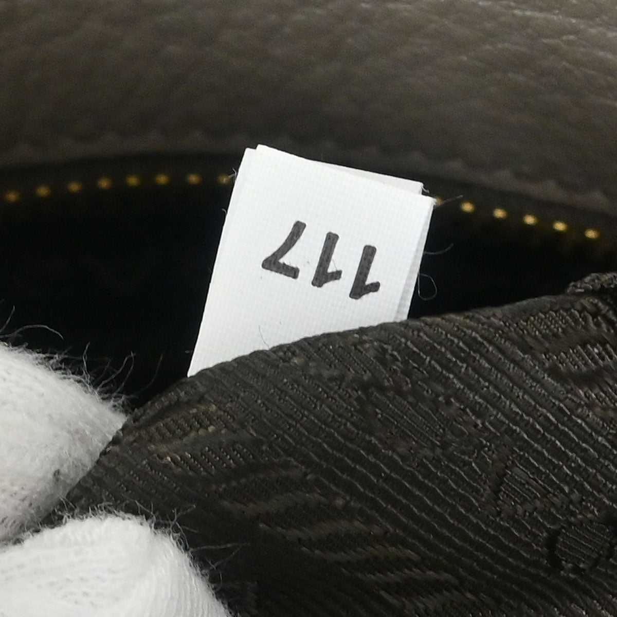 Prada Gray Leather 2way Shoulder Tote Handbag