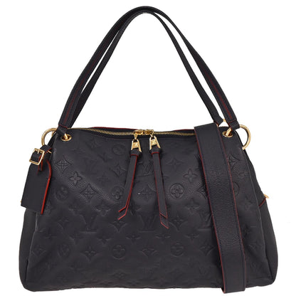 Louis Vuitton Navy Monogram Empreinte Ponthieu PM Handbag M43721