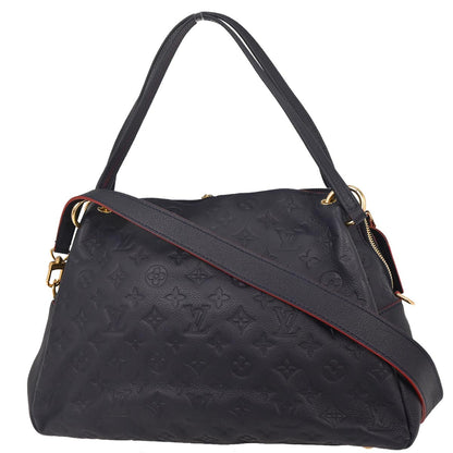 Louis Vuitton Navy Monogram Empreinte Ponthieu PM Handbag M43721