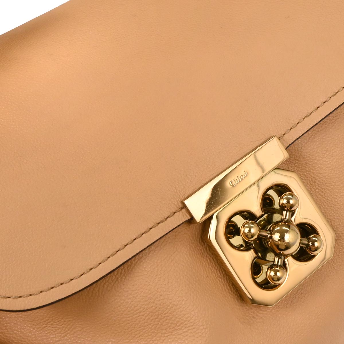 Chloe Beige Leather Elsie 2way Shoulder Handbag