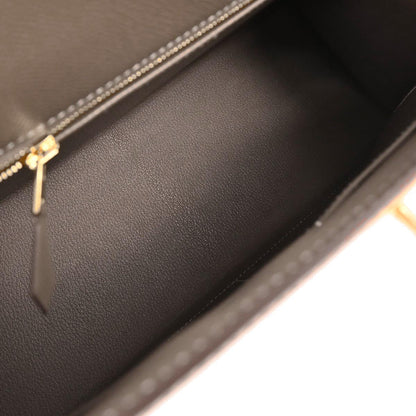 Hermes Etoupe Gray Epsom Kelly 32 Sellier 2way Shoulder Handbag