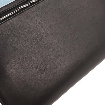 Celine * Pony Hair Tricolor Trapeze 2way Shoulder Handbag