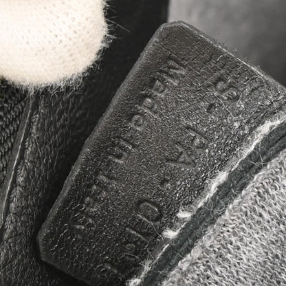 Celine Black Leather Trio Shoulder Bag