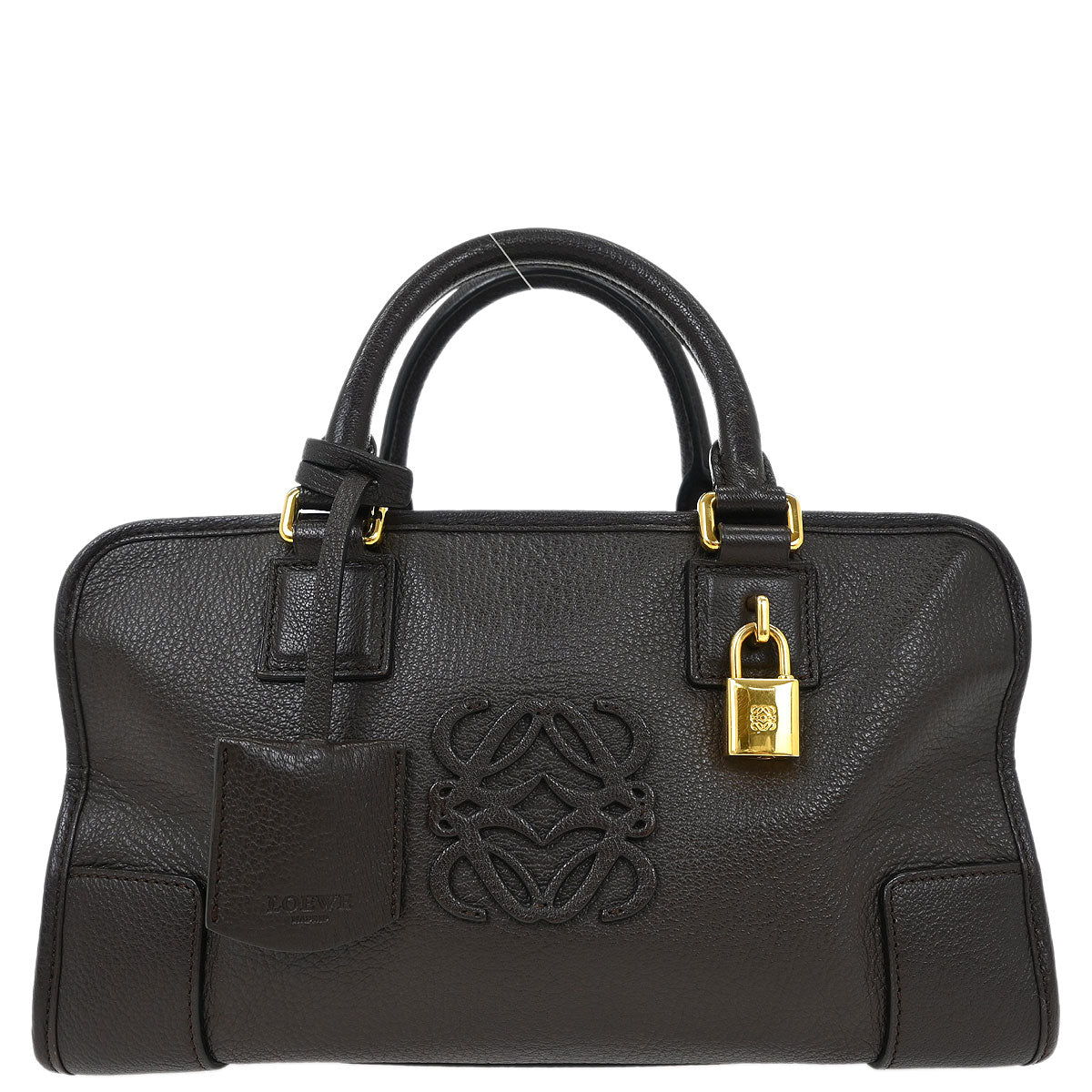 Loewe Brown Amazona 28 Handbag