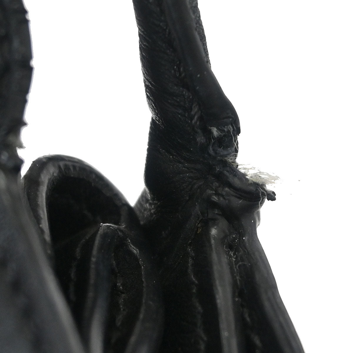 Prada Black Leather Corsaire Shoulder Bag