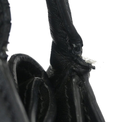 Prada Black Leather Corsaire Shoulder Bag