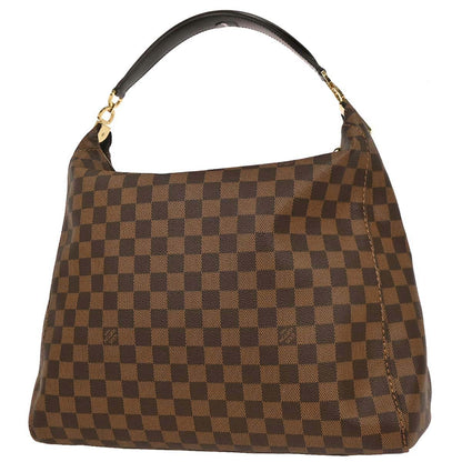 Louis Vuitton Damier Portobello GM Hobo Handbag N41185