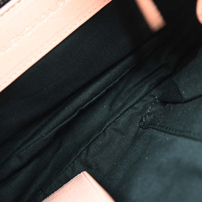 Balenciaga Pink Leather Hip Shoulder Bag