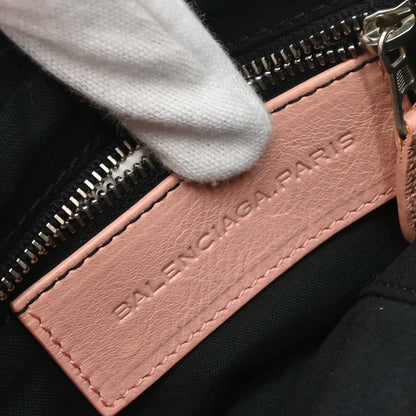 Balenciaga Pink Leather Hip Shoulder Bag