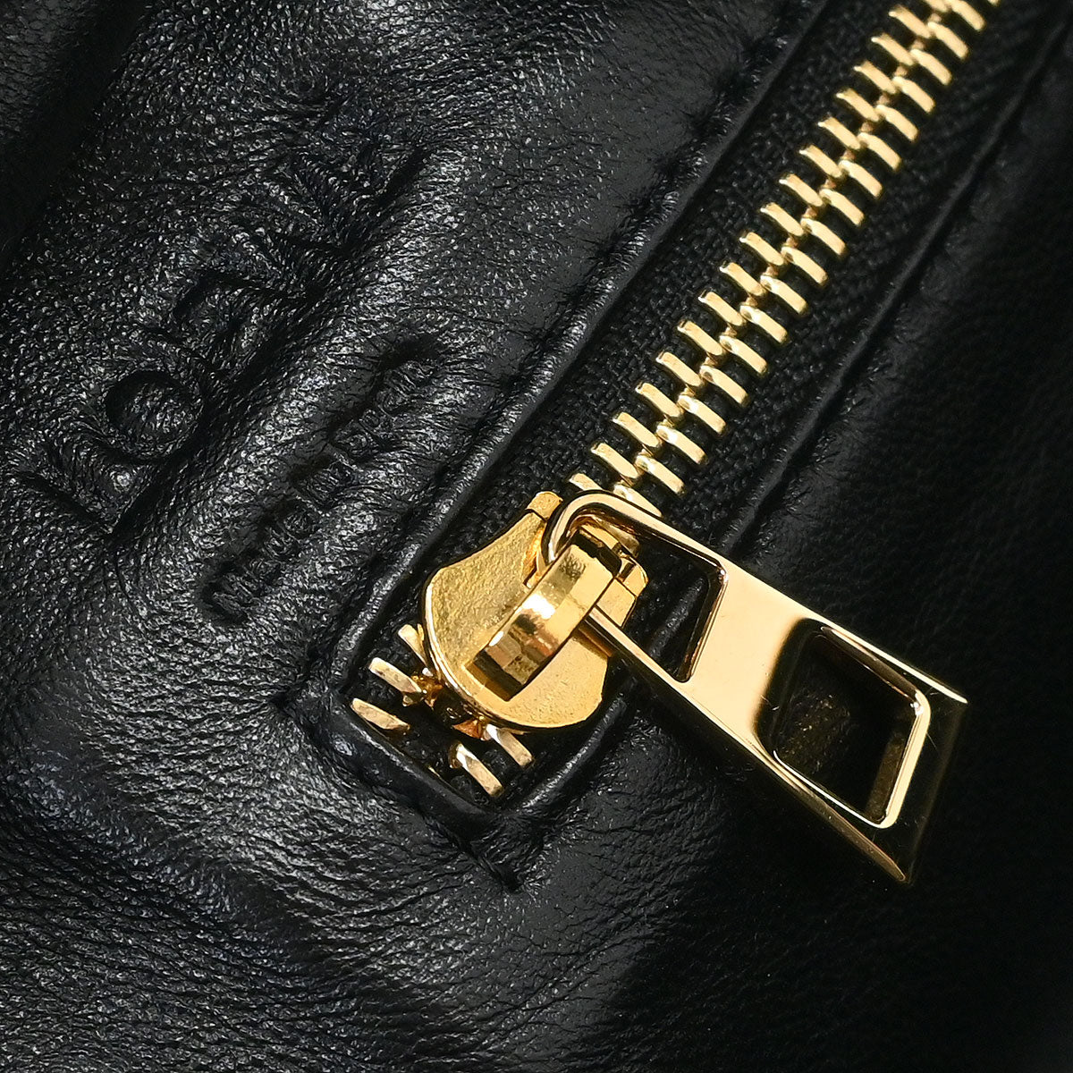 Loewe * Black Python Amazona 36 Handbag