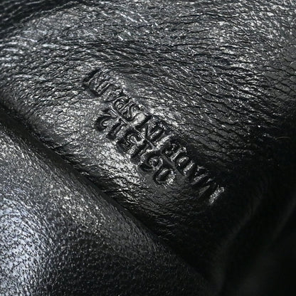 Loewe * Black Python Amazona 36 Handbag