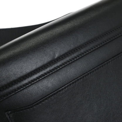 Chloe Black Leather C 2way Shoulder Handbag