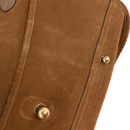 Loewe * Brown Python Cartero Satchel Handbag