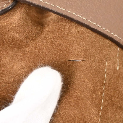 Loewe * Brown Python Cartero Satchel Handbag