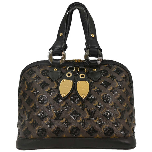 Louis Vuitton Black Monogram Eclipse Alma Handbag M40246