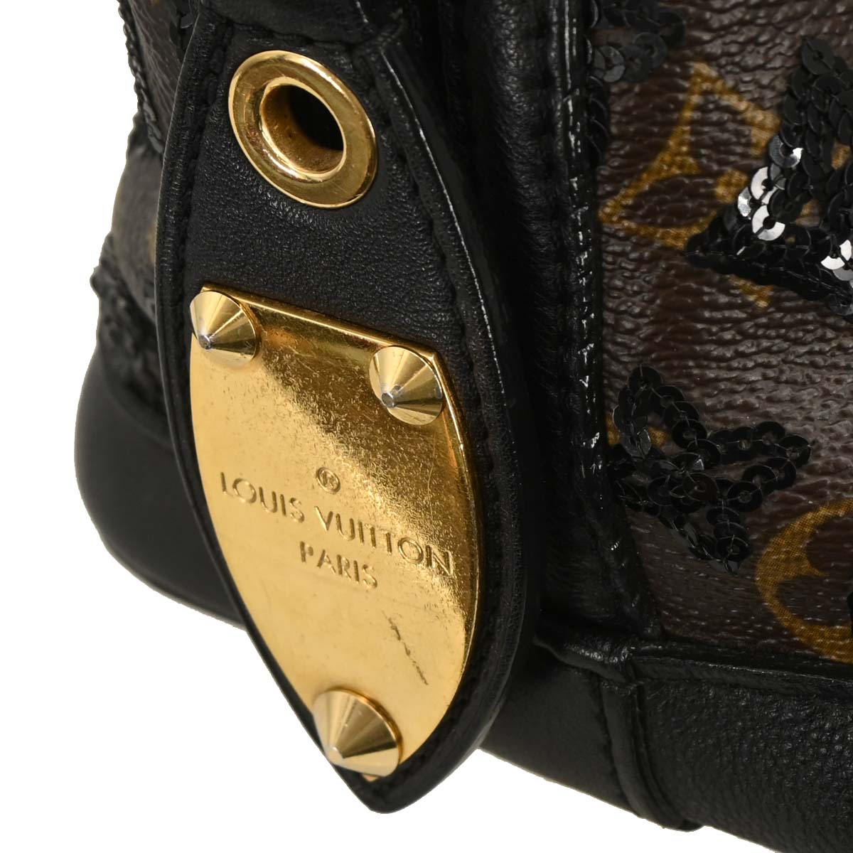 Louis Vuitton Black Monogram Eclipse Alma Handbag M40246