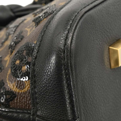 Louis Vuitton Black Monogram Eclipse Alma Handbag M40246