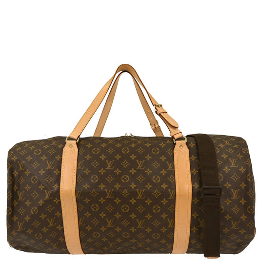 Louis Vuitton Monogram Sac Polochon 2way Shoulder Duffle Bag M41222