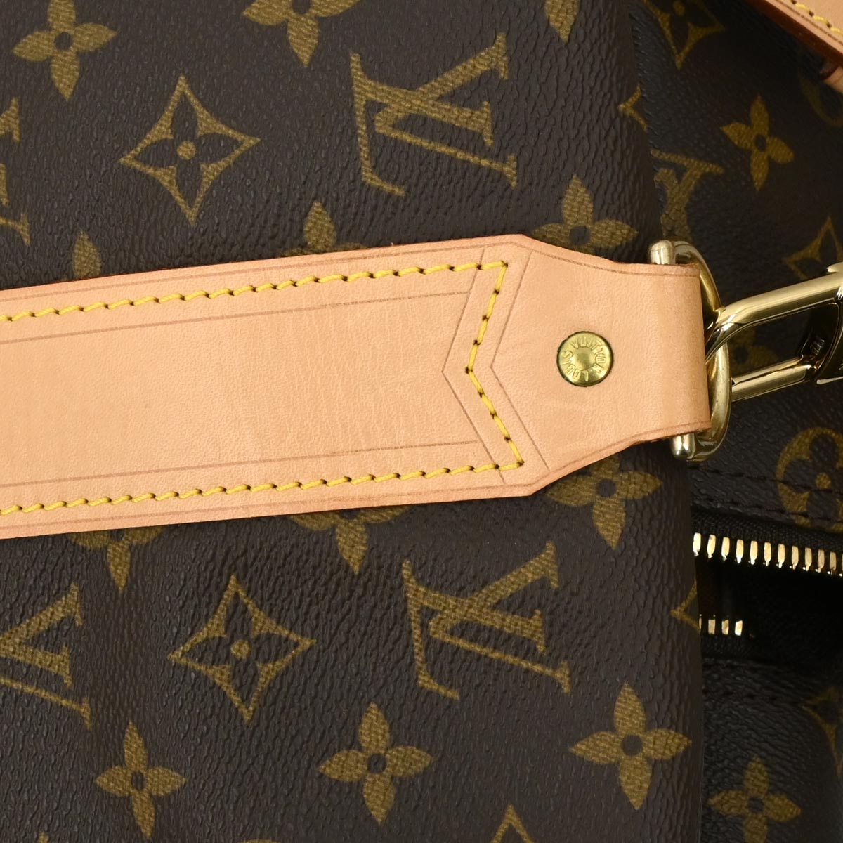 Louis Vuitton Monogram Sac Polochon 2way Shoulder Duffle Bag M41222