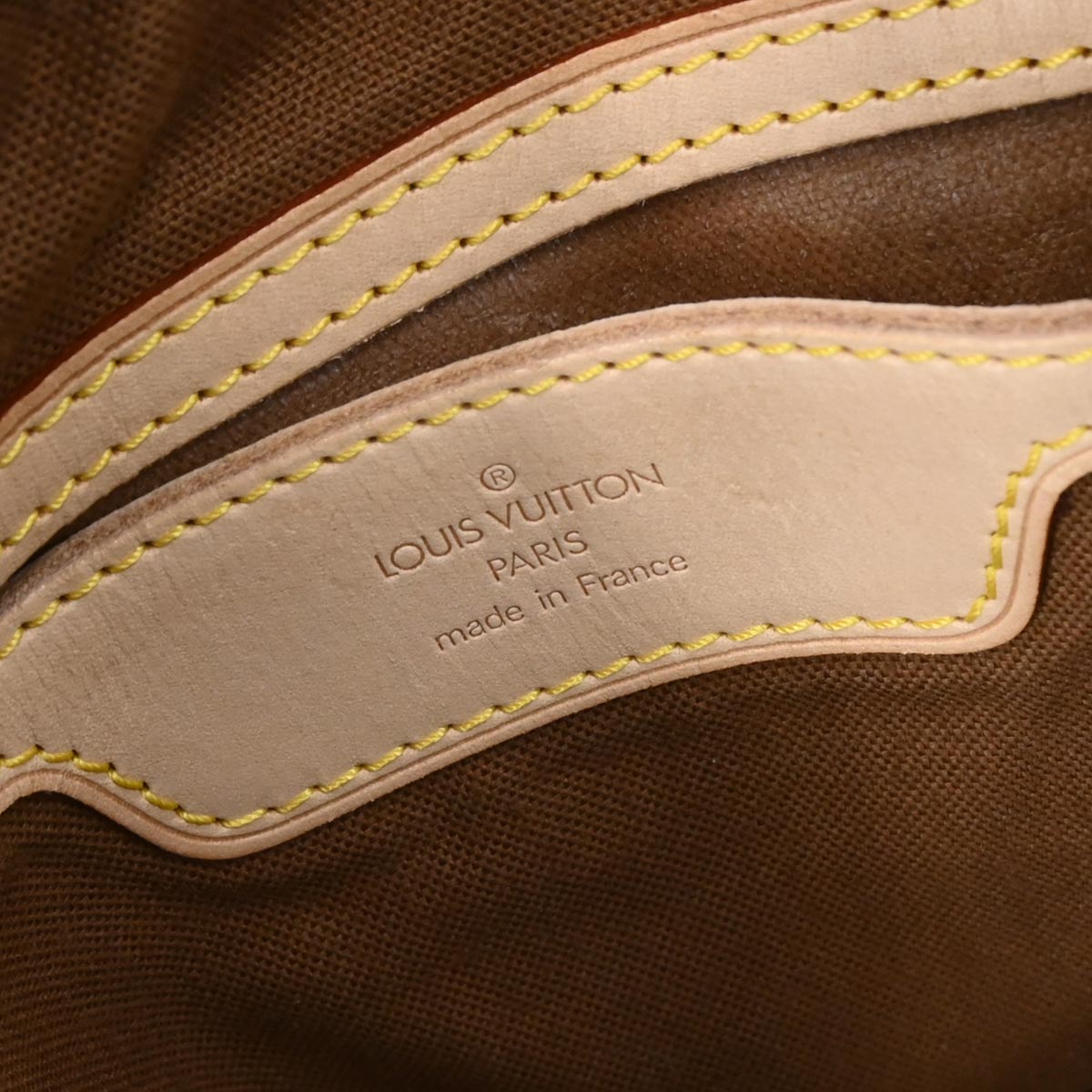 Louis Vuitton Monogram Sac Polochon 2way Shoulder Duffle Bag M41222