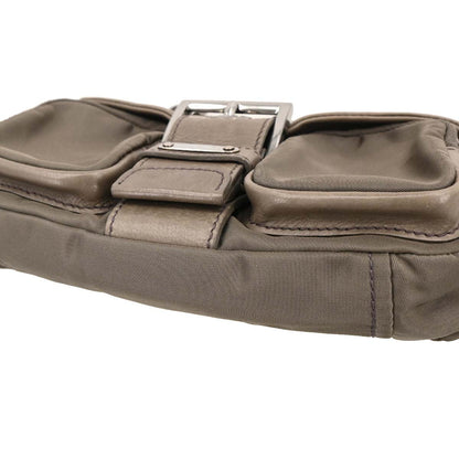 Prada Gray Chain Handbag