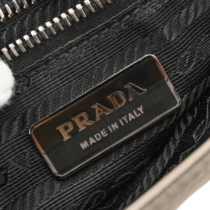 Prada Gray Chain Handbag