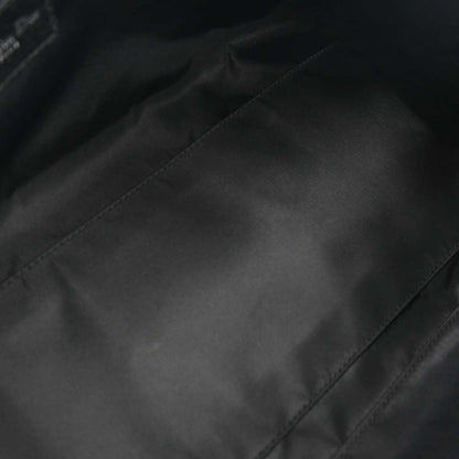 Christian Dior Black Floral Embroidered Trotter Handbag