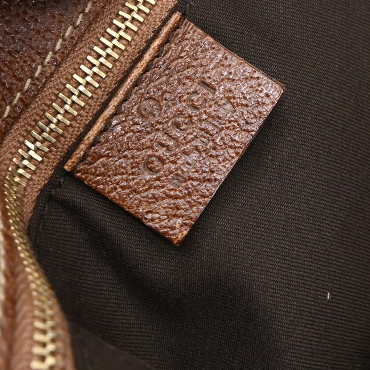 Gucci Brown Bamboo GG Tote Bag