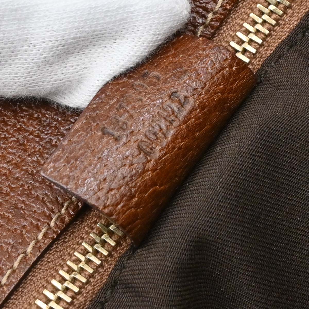 Gucci Brown Bamboo GG Tote Bag