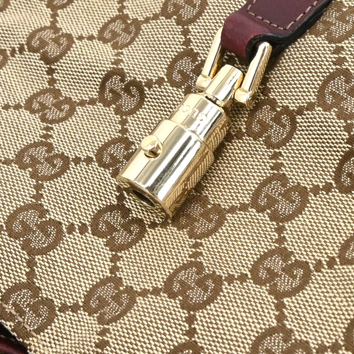 Gucci Beige Jackie GG Handbag