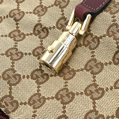 Gucci Beige Jackie GG Handbag