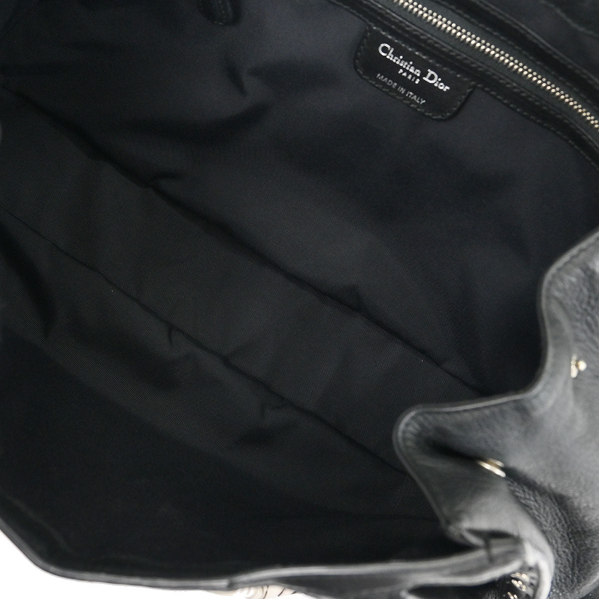 Christian Dior * Black Savana Chic Bag Handbag