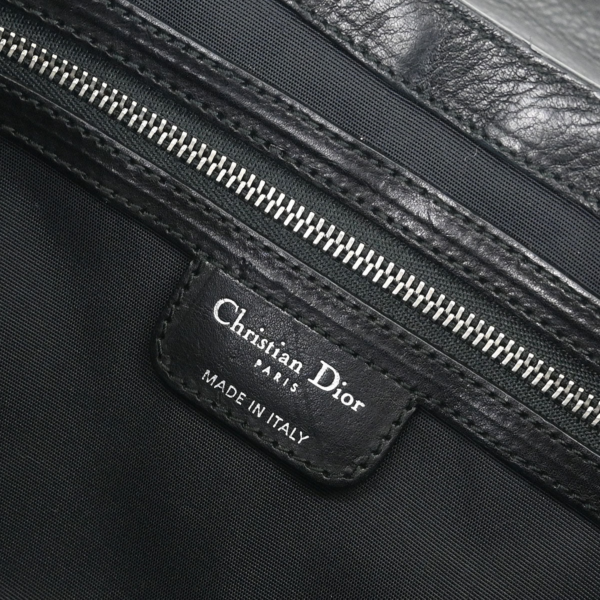 Christian Dior * Black Savana Chic Bag Handbag