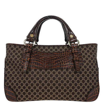 Celine * Brown Macadam Boogie Bag Handbag