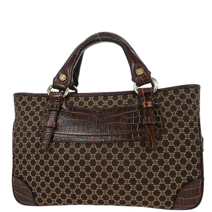 Celine * Brown Macadam Boogie Bag Handbag