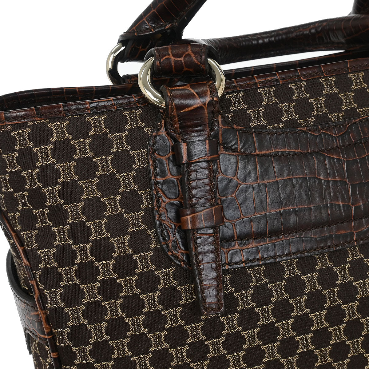 Celine * Brown Macadam Boogie Bag Handbag