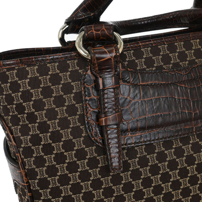 Celine * Brown Macadam Boogie Bag Handbag