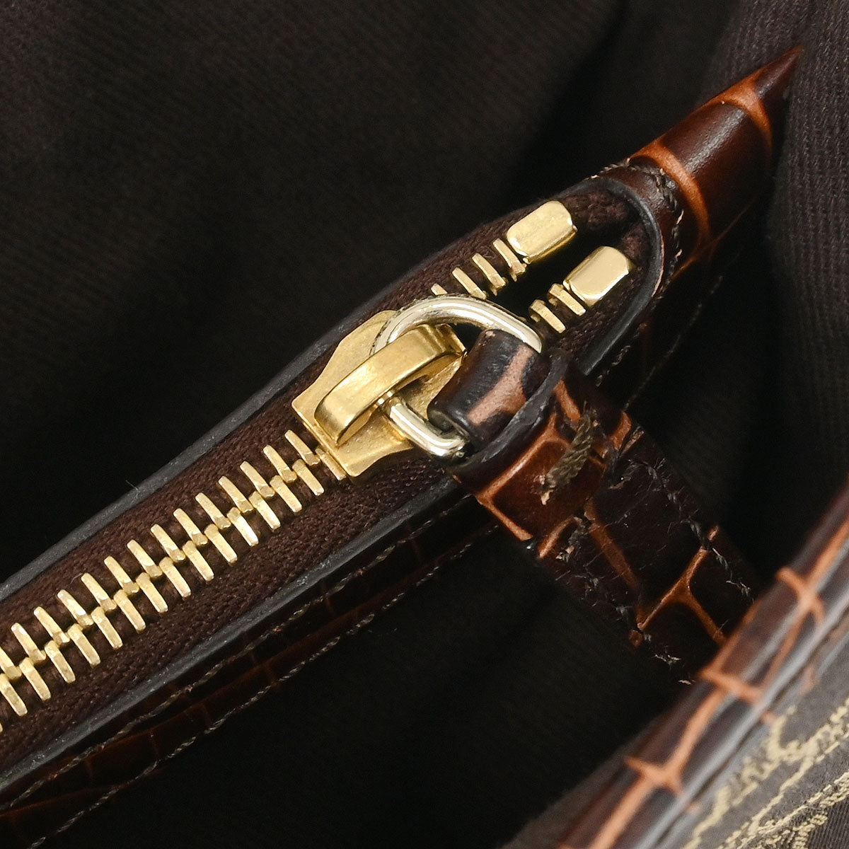 Celine * Brown Macadam Boogie Bag Handbag