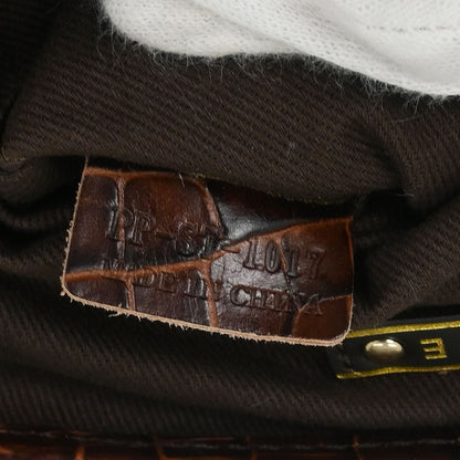 Celine * Brown Macadam Boogie Bag Handbag