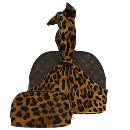 Louis Vuitton * Monogram Pony Hair Leopard Azzedine-Alaia Alma M99032