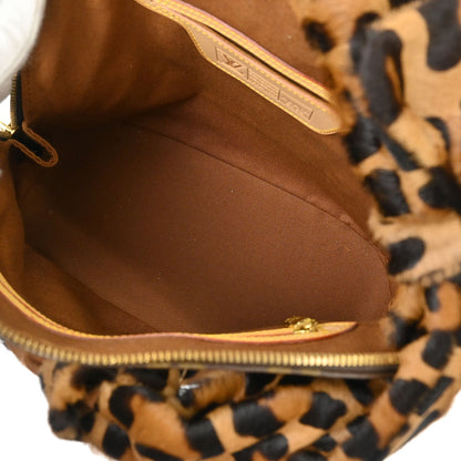 Louis Vuitton * Monogram Pony Hair Leopard Azzedine-Alaia Alma M99032