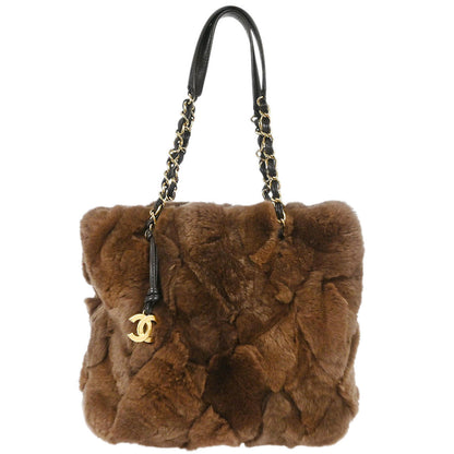 Chanel * 2005-2006 Brown Fur Tote Bag