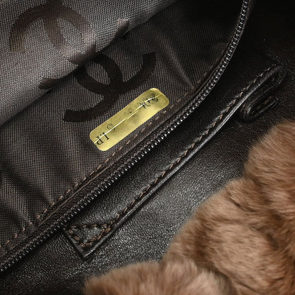 Chanel * 2005-2006 Brown Fur Tote Bag